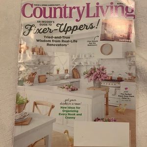 Custom Listing: Country Living Fixer Uppers Issue March 2019